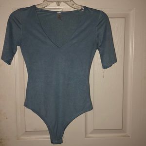 Baby blue bodysuit